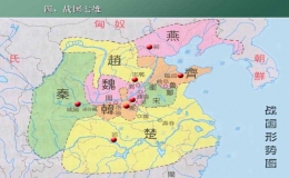 战国形势图