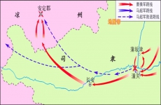 曹操入关中，马超若取西域会更好吗？