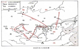 汉攻匈奴三次战役图