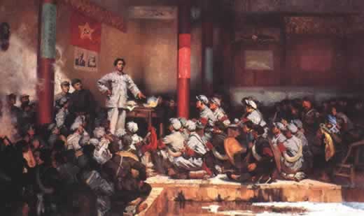 红军召开古田会议(历史上的今天.cn)